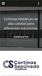 Mobile Screenshot of cortinassepulveda.com
